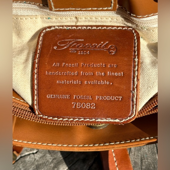 FOSSIL MINI BUCKET WOVEN TOTE - Picture 5 of 9